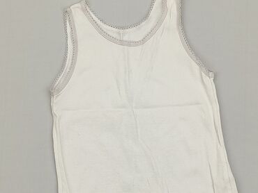 biała podkoszulka: Podkoszulka, St.Bernard, 3-4 lat, 98-104 cm, stan - Zadowalający