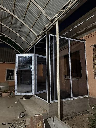 гюнешли на окна: Алюминиевое окно на заказ, Тип окна: Витражные, Панорамные, Фасадные, Бесплатная установка, В рассрочку — 1
