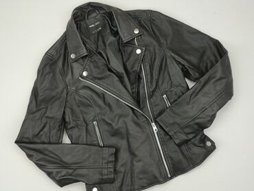 spódniczka w kratę sinsay: Leather jacket, SinSay, L (EU 40), condition - Good