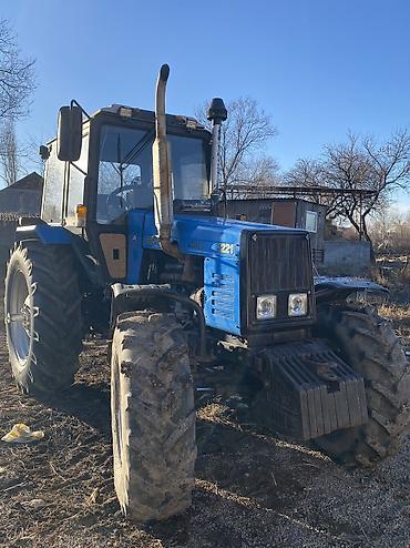 Тракторы МТЗ (Беларус): Модель: 1221, Б/у, 2010 г., С пресс-подборщиком — 14