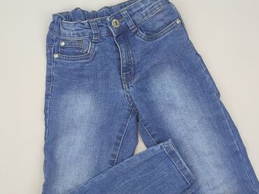 Jeans: Jeans, Little kids, 5-6 years, 116, condition - Fair