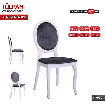 tek stolar: Qonaq otağı üçün, Yeni, Qatlanmayan, Stul — 6