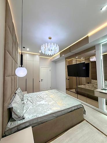 140000: 2 комнаты, 73 м², Асанбай мкр Элитка, 8 этаж, Дизайнерский ремонт — 6