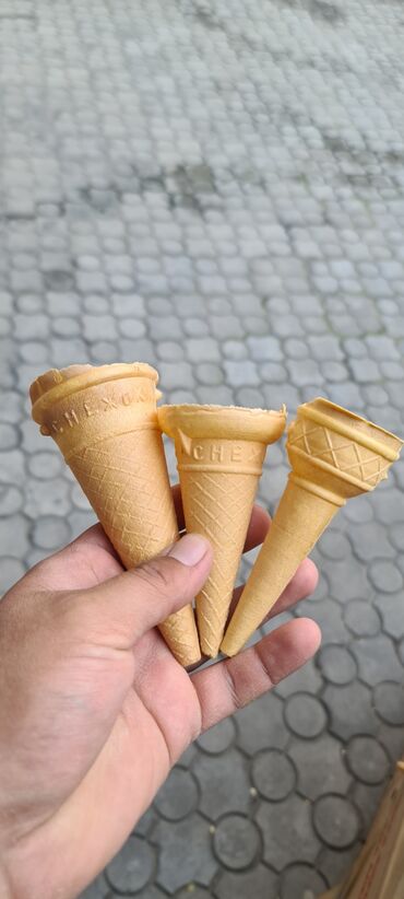 Кондитерские изделия, сладости: Вафелные стаканчики и рожки для мороженое🍦 Оптовая цены Доставка по — 9