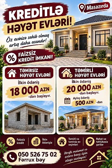 2 otaqlı, 100 kv. m, Kredit var, Təmirsiz