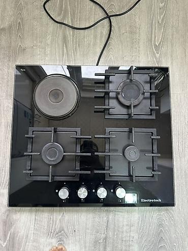 pelet sobası: Electrotech ankastrə plitə – qaz + elektrik kombinasiyası Ideal — 3