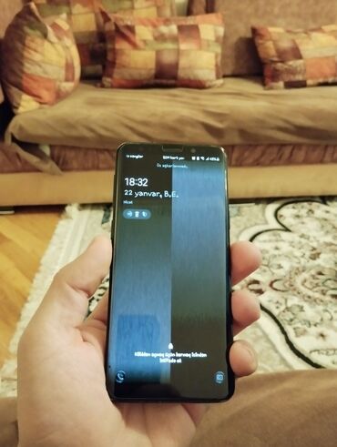 samsung galaxy s9: Samsung Galaxy S9, 4 GB, цвет - Черный, Отпечаток пальца, Две SIM карты, Face ID