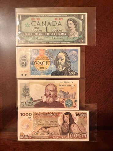 Əskinaslar: 4 eded cox nadir banknot. Kolleksionerler ucun cox unikal secim — 1