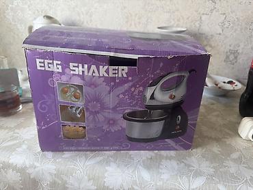xemir mikseri: “EGG SHAKER” stasionar mikser – OM EL KORA - 220–240V, 50–60Hz, 200W — 1