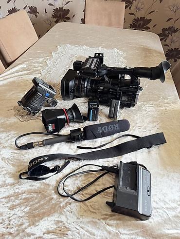 vifi ötürücü: Peşəkar videoçular üçün tam çəkiliş dəsti. Məhsul: Sony PMW‑200 — 1
