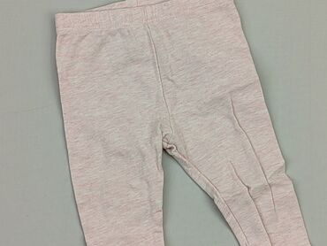różowe spodnie cargo: Legginsy, Marks & Spencer, 3-6 m, stan - Dobry