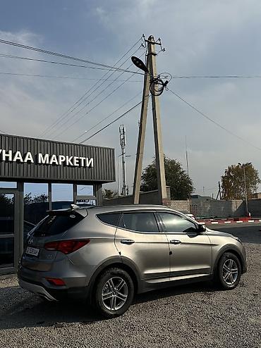 машина бишкек продажа: Hyundai Santa Fe: 2017 г., 2.4 л, Автомат, Бензин, Кроссовер — 3
