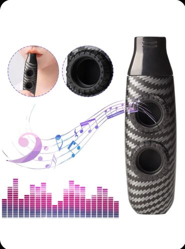 аппликатура флейты: Kazoo новый, двух мембраный. В комплекте есть еще запасной мундштук