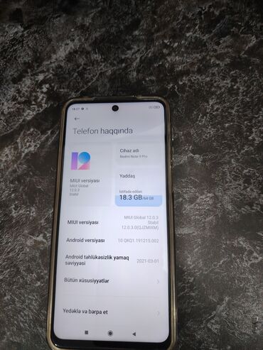 OnePlus: Redmi Note 9 Pro, 64 GB, İki sim kartlı
