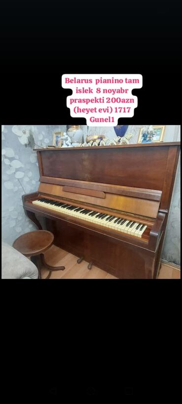 Pianolar: Praspekti 200azn (heyet evi) 1717 Gunel1(yalnız vapda yazın elanin