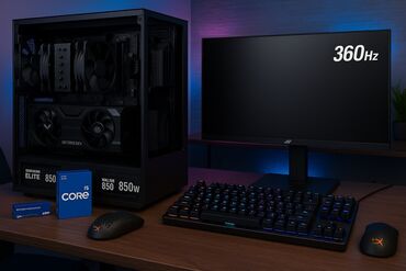 Настольные ПК и рабочие станции: 💻 Yüksək performanslı oyun və e-idman üçün tam hazır masaüstü kompüter