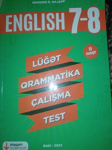 5 ci sinif ingilis dili test kitabi: Tezedir işlənməyib