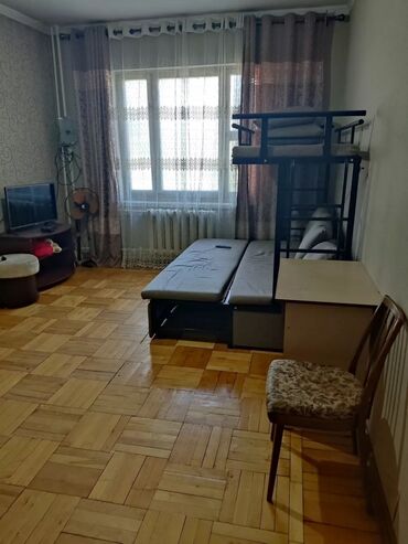 квартиры в бишкеке аламедин 1: 1 комната, Агентство недвижимости, Без подселения, С мебелью частично