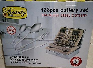 Beauty Kitchenware 128 parça bıçaq–çəngəl–qaşıq dəsti - Material