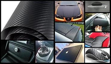 spone na autu: 3D Carbon folija 152x100. Veoma kvalitetna 3D karbon folija, odlicne — 7
