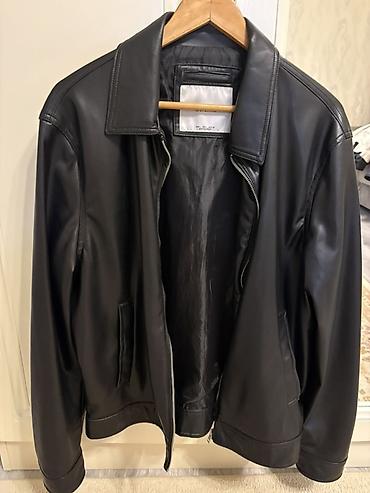 deri kurtka: Kurtka, Dəri, Payız, Bershka, L — 1