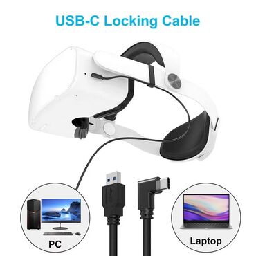 джойстики usb ps2 ps3: USB 3.2 Gen1 Cable 5m For Oculus Quest Link Кабель для окулус куест