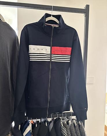 Толстовки: Мужская толстовка, M, Tommy Hilfiger, Новый, цвет - Синий — 2