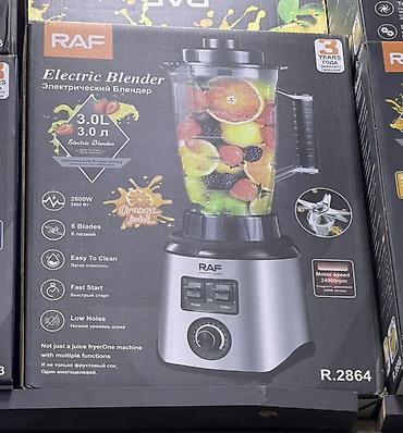 tamper: RAF R.2864 - Blender RAF R.2864 blenderi müxtəlif yeməklər hazırlamaq — 5