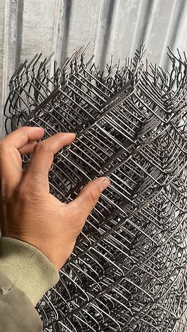 Сетка рабица: Сетка-рабица В рулонах 10 метров Для ограждения и футбольного поля — 5