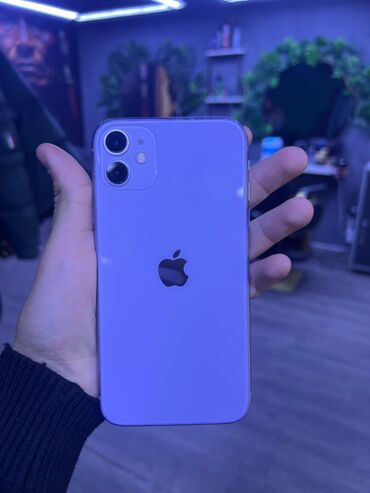 Apple iPhone: IPhone 11, 64 GB, Deep Purple, Face ID, Sənədlərlə