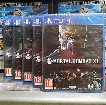 ps3 mortal kombat: Məhsul: PS4 oyunu – Mortal Kombat XL Xüsusiyyətlər: - Platforma — 1