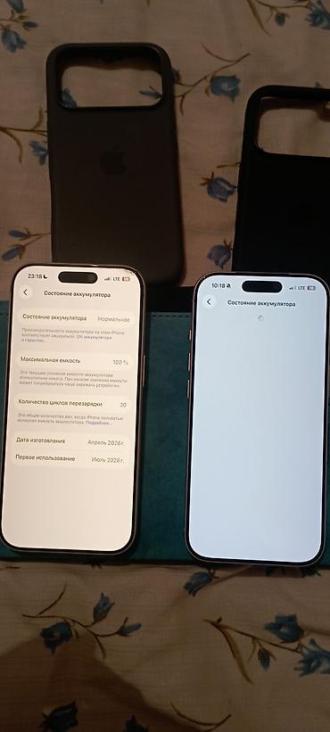 Мобильные телефоны и аксессуары: IPhone 17 Pro, Б/у, 512 ГБ, Natural Titanium, Чехол — 6