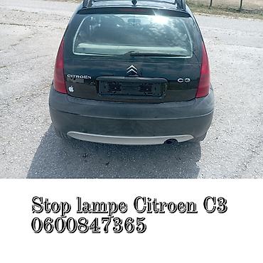 pojas za auto: Stop lampe za Citroën C3 - Kompatibilnost: Citroën C3 (prva — 1