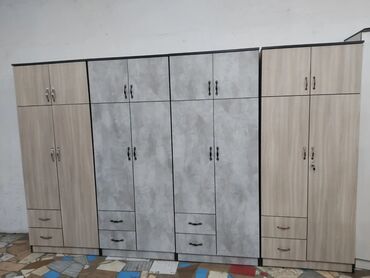 Шкафы для одежды: Шкаф для одежды, Новый, Прямой, ЛДСП — 5