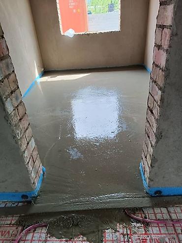 Бетонные работы: Бетонные работы и стяжка пола «под ключ» - Устройство черновых и — 5