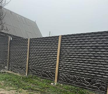 Бетонные еврозаборы: Панельные заборы из бетона/ЖБИ - Секции из декоративных бетонных — 2