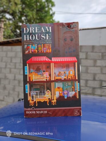 кукольный дом: Кукольный домик Dream House от LOL LU-055. Этот двухэтажный дом с