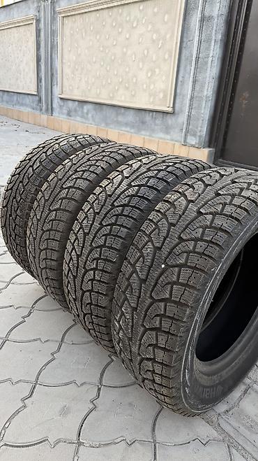 Шиналар жана дисктер: Шиналар 275 / 60 / R 18, Кыш, Колдонулган, Комплект, Жеңил унаалар, Корея, Hankook — 1