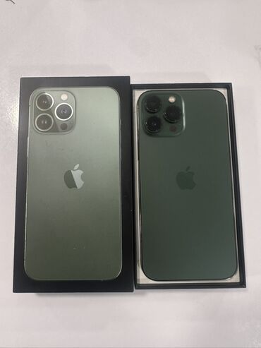 IPhone 13 Pro Max, 128 ГБ, Alpine Green, Гарантия, Беспроводная зарядка, Face ID