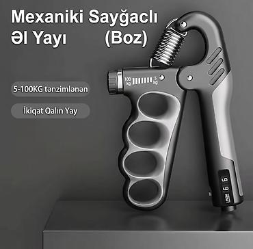 Mexaniki Sayğaclı Əl Qriperi - Rənglər: Boz, Qırmızı, Narıncı, Yaşıl lalafo.az -da Mexaniki Sayğaclı Əl Qriperi - Rənglər: Boz, Qırmızı, Narıncı, Yaşıl