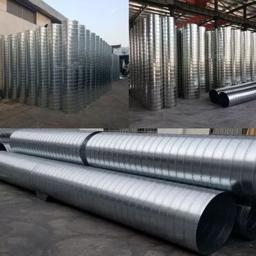 Havalandırma sistemləri: Məhsul: Havalandırma kanalları və fittingslər (galvanizli polad) — 9
