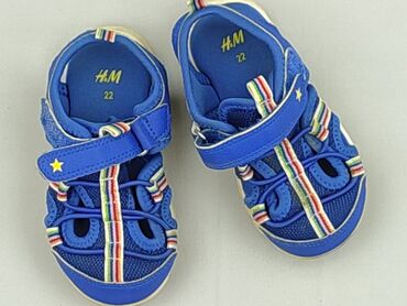 sandały big star czerwone: Sandałki H&M, 22, Używany