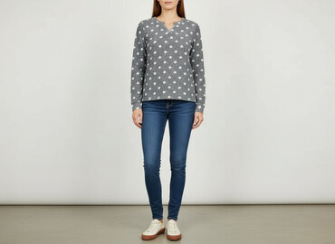 ubrania ze sticha: St. Bernard, Women`s fleece, size M