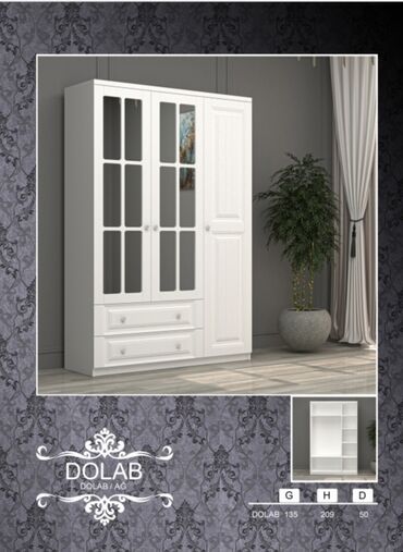 tek dolablar: Yeni, Açılan, 3 qapılı Düz dolab, Dəhliz dolabı, Türkiyə