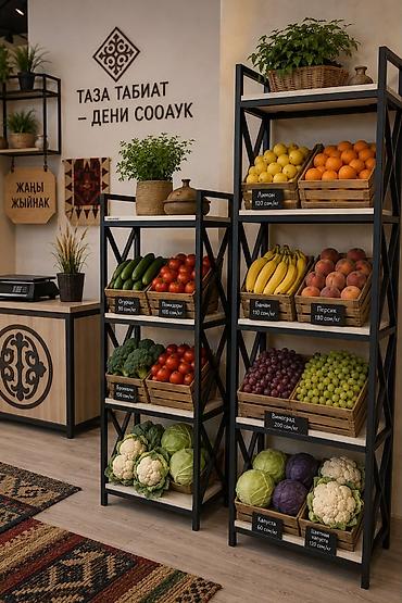 Кеңсе стеллаждары: Кеңсе стеллаж, Жаңы, ЛДСП, Бөлүп төлөө менен, Акылуу жеткирүү, түсү - Кара — 5