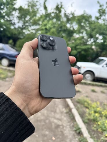 iphone 14 pro 128 gb qiymeti: IPhone 14 Pro, 128 GB, Black Titanium, Zəmanət, Face ID, Sənədlərlə