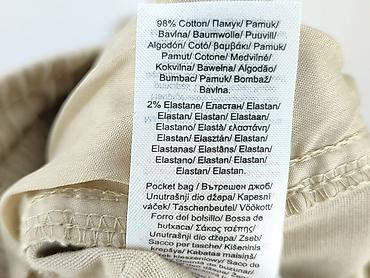 extreme baggy: Męskie spodnie cargo jogger – beżowe - Rozmiar: 40 (MEN) - Krój — 5