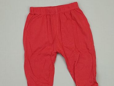 spodenki czerwone: Sweatpants, Disney, 3-6 months, condition - Very good