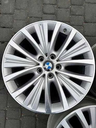 4 7: Литые Диски R 19 BMW, Комплект, отверстий - 5, Б/у — 1