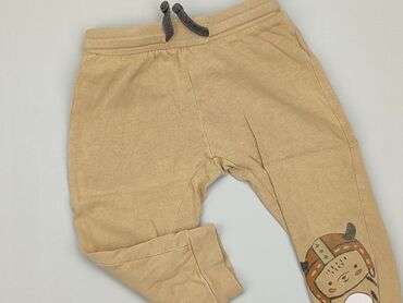 zara spodnie ze sztucznej skory: Sweatpants, So cute, 1.5-2 years, 92, condition - Good